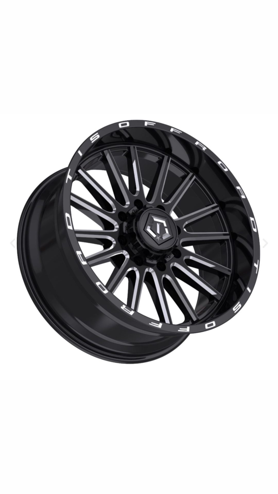 TIS Off-Road Black Milled