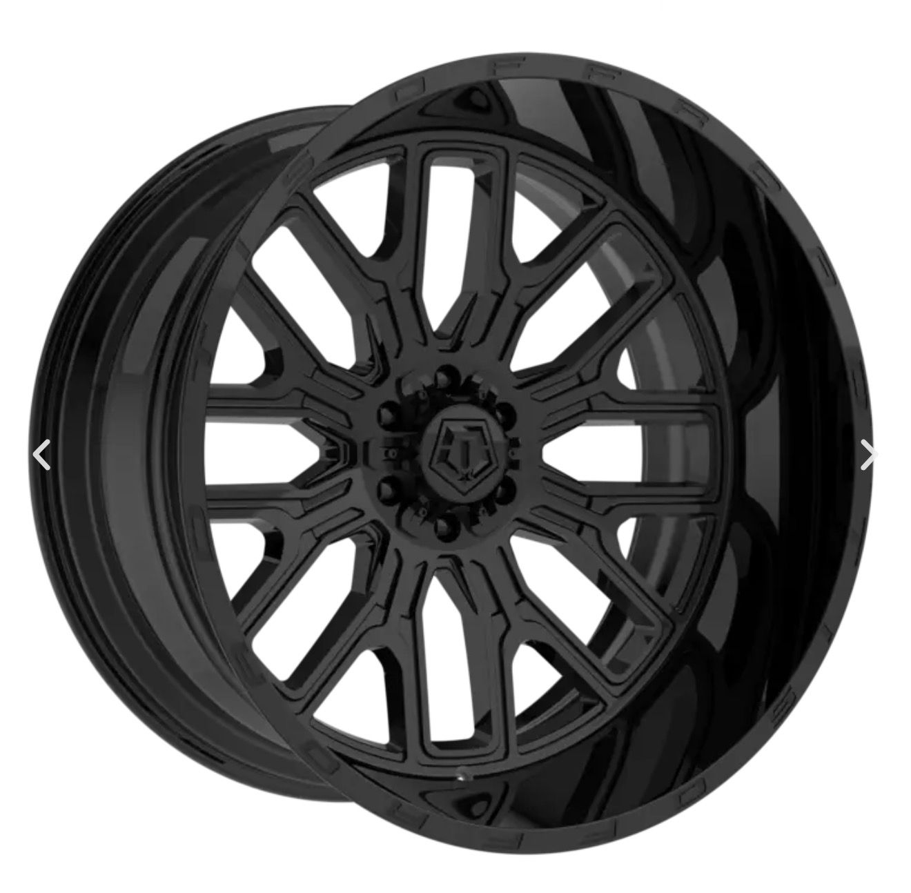 TIS Gloss Black Y-Spoke