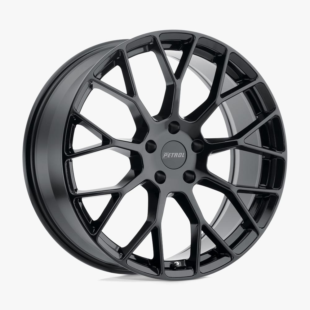 Petrol Gloss Black Mesh